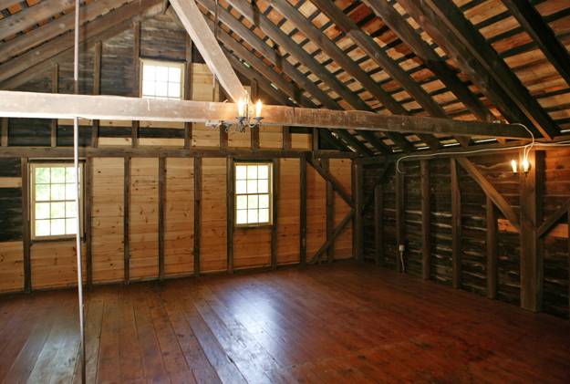 Second Floor of Carriage House